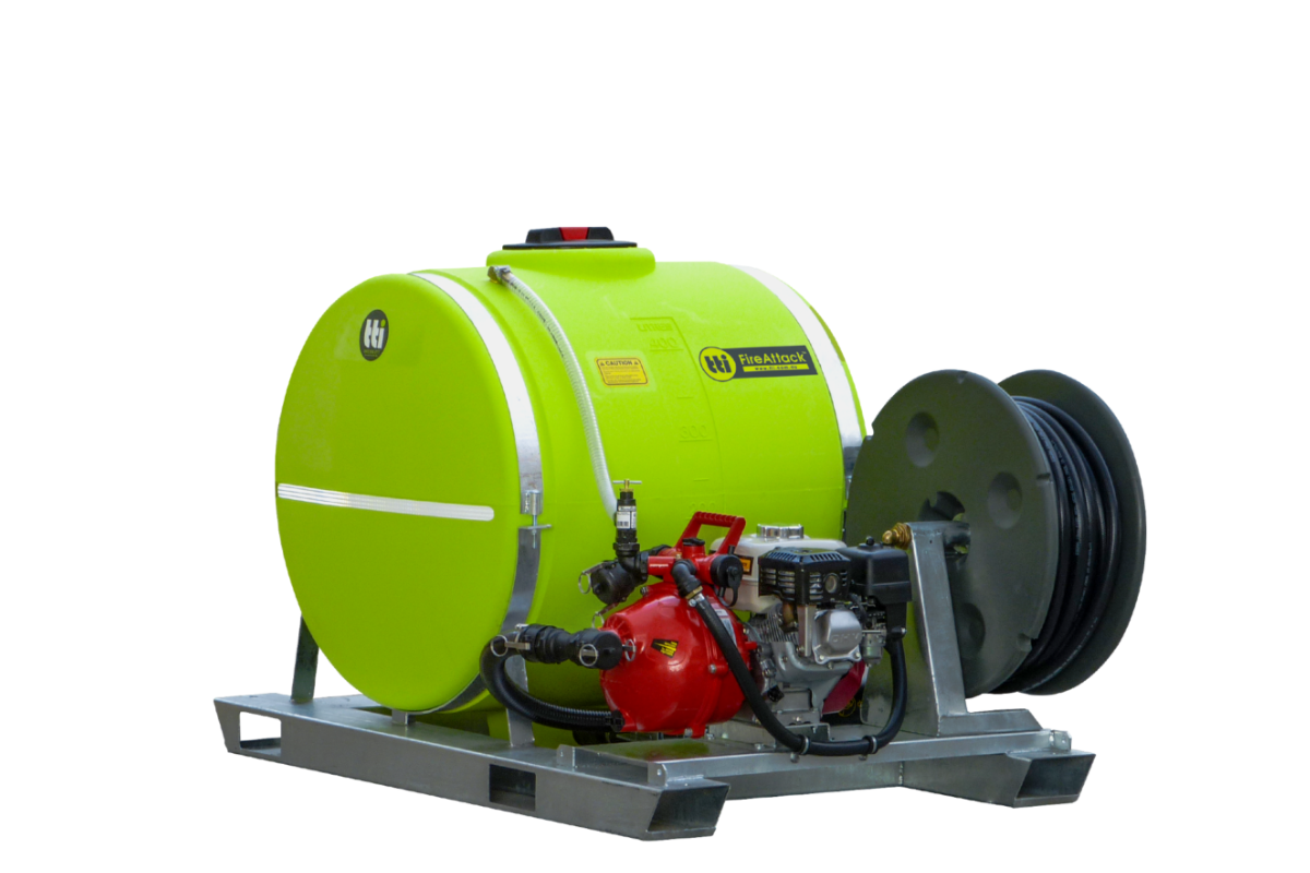 FireAttack+trade 400L Deluxe Slip-On Skid Fire Fighting Unit