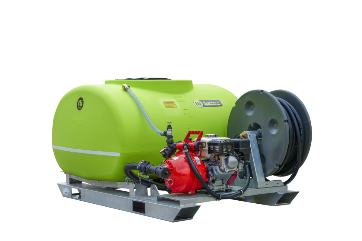 FireAttack+trade 600L Deluxe Slip-On Skid Fire Fighting Unit 