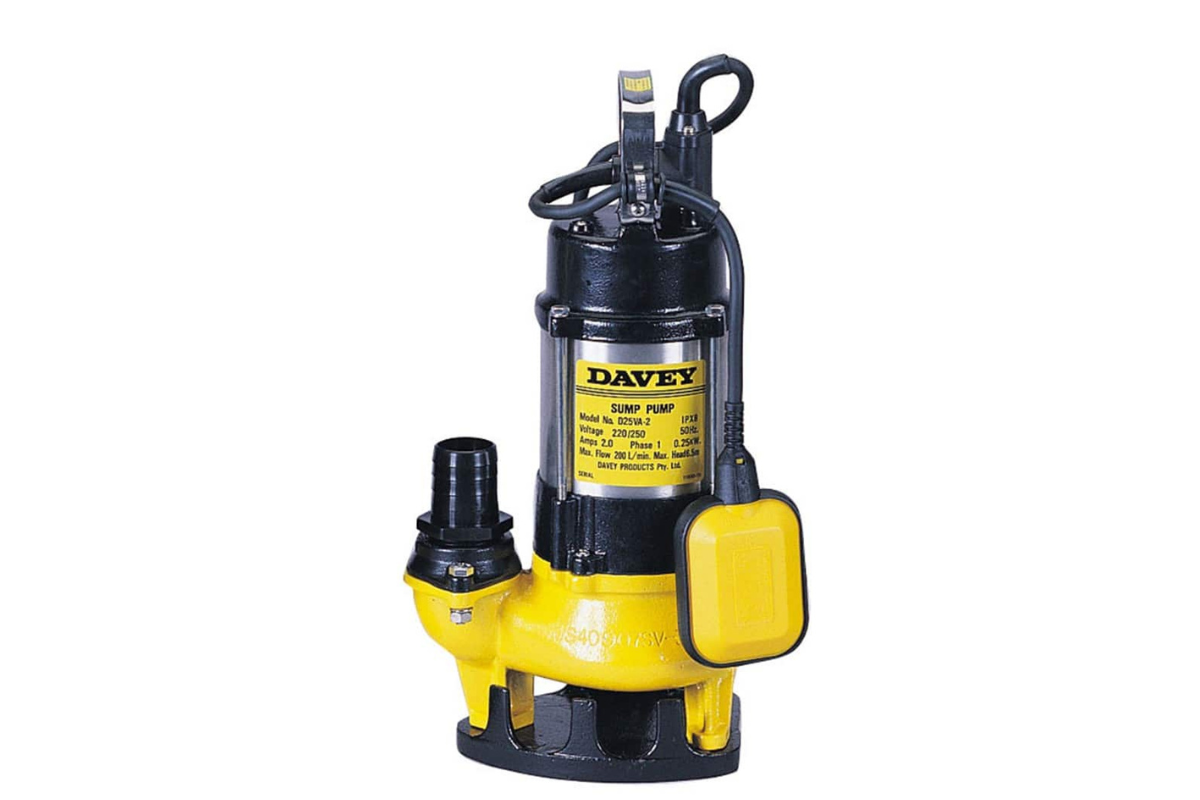 Vortex Sump Pumps - D25VA - 025kW